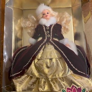 Happy Holidays Barbie. NIB